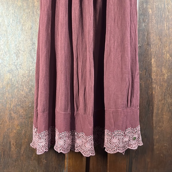 Mauve/ Maroon/ Rose Colored Roxy Dress - Picture 3 of 5